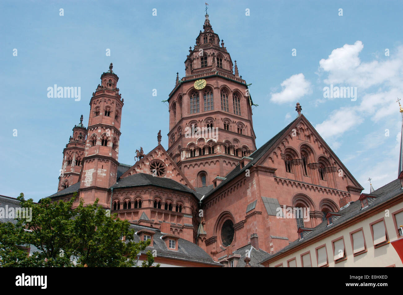Germania, Deutschland, Mainz, Dom Foto Stock