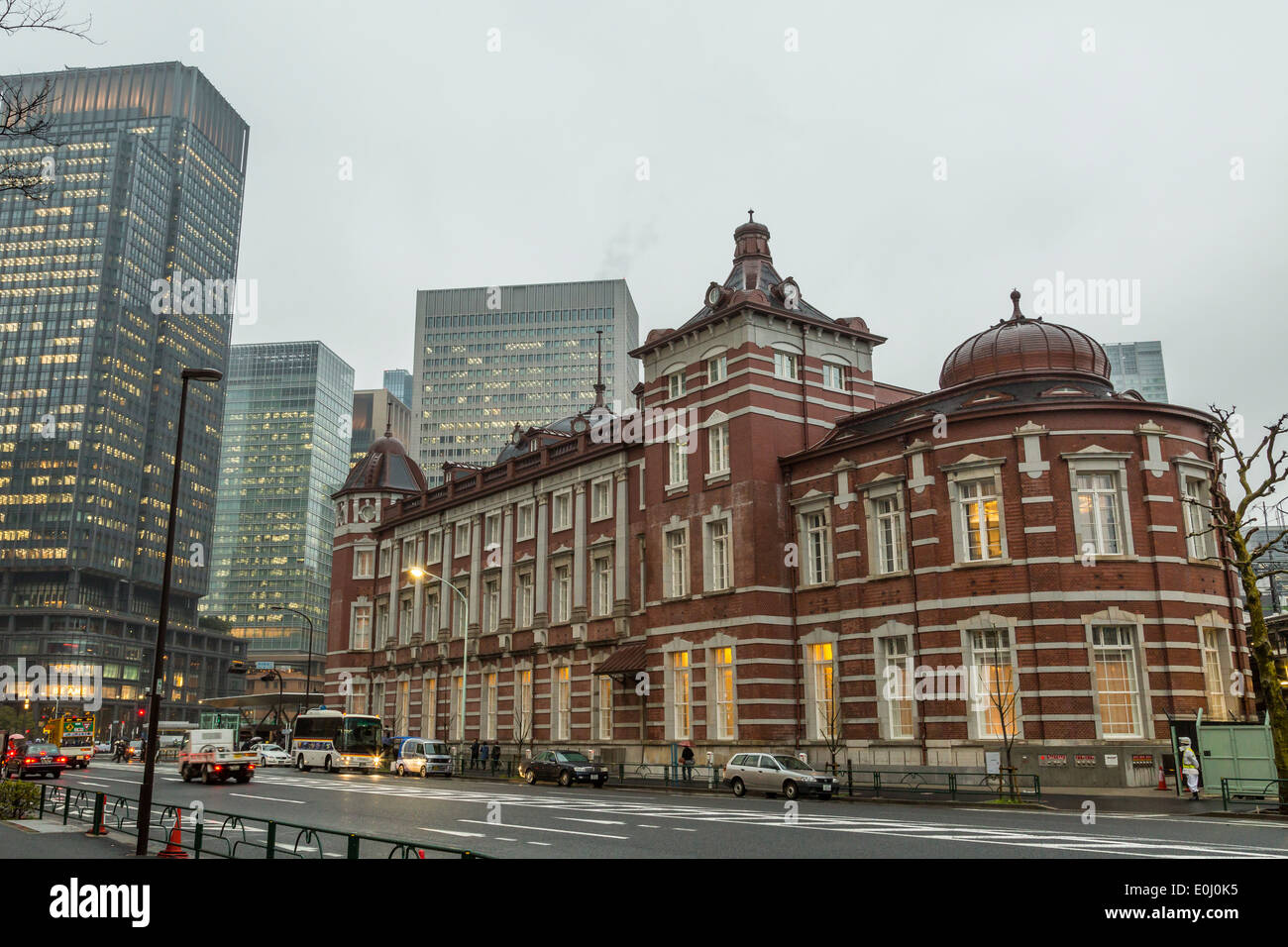 La stazione di Tokyo, Marunouchi uscire Foto Stock