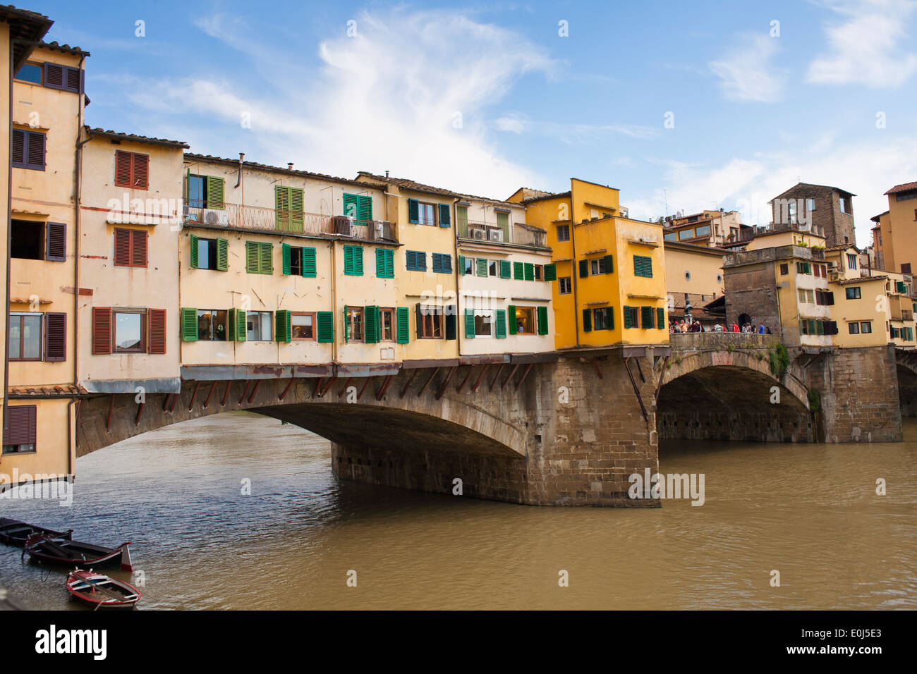 Ponte Vecchio, Firenze, Italia Foto Stock