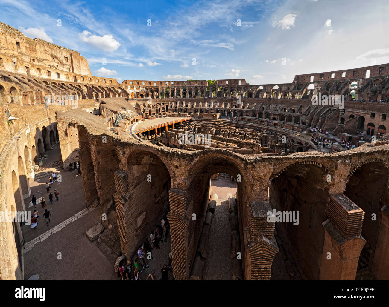 Il Colosseo Roma Italia Foto Stock