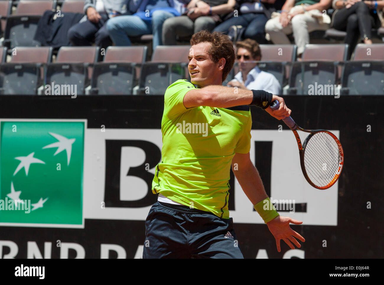 Andy Murray vs Marcel Granollers a Roma Tennis Masters , roma, Italia. 5/14/14 Foto Stock