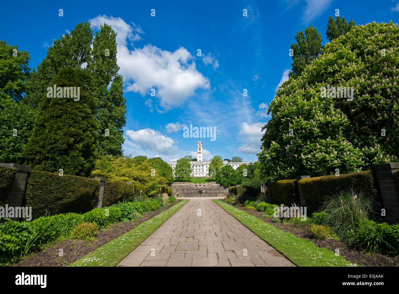 Highfields Parco di università e di Trento Edificio, Nottingham England Regno Unito Foto Stock