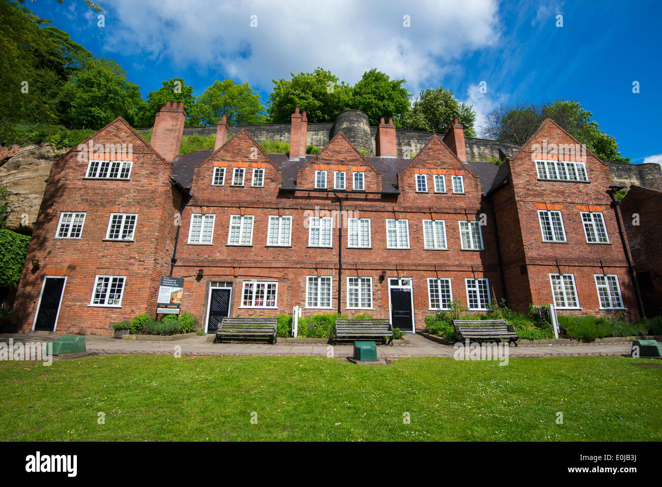 I tini di filtrazione cantiere Museo della Vita di NOTTINGHAM, NOTTINGHAMSHIRE REGNO UNITO Inghilterra Foto Stock