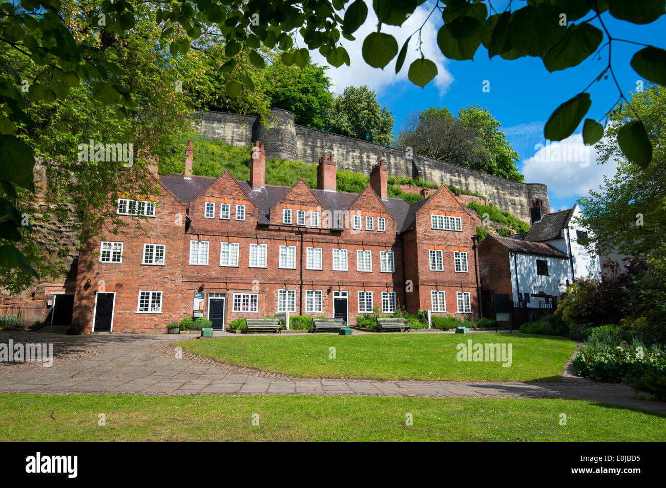 I tini di filtrazione cantiere Museo della Vita di NOTTINGHAM, NOTTINGHAMSHIRE REGNO UNITO Inghilterra Foto Stock