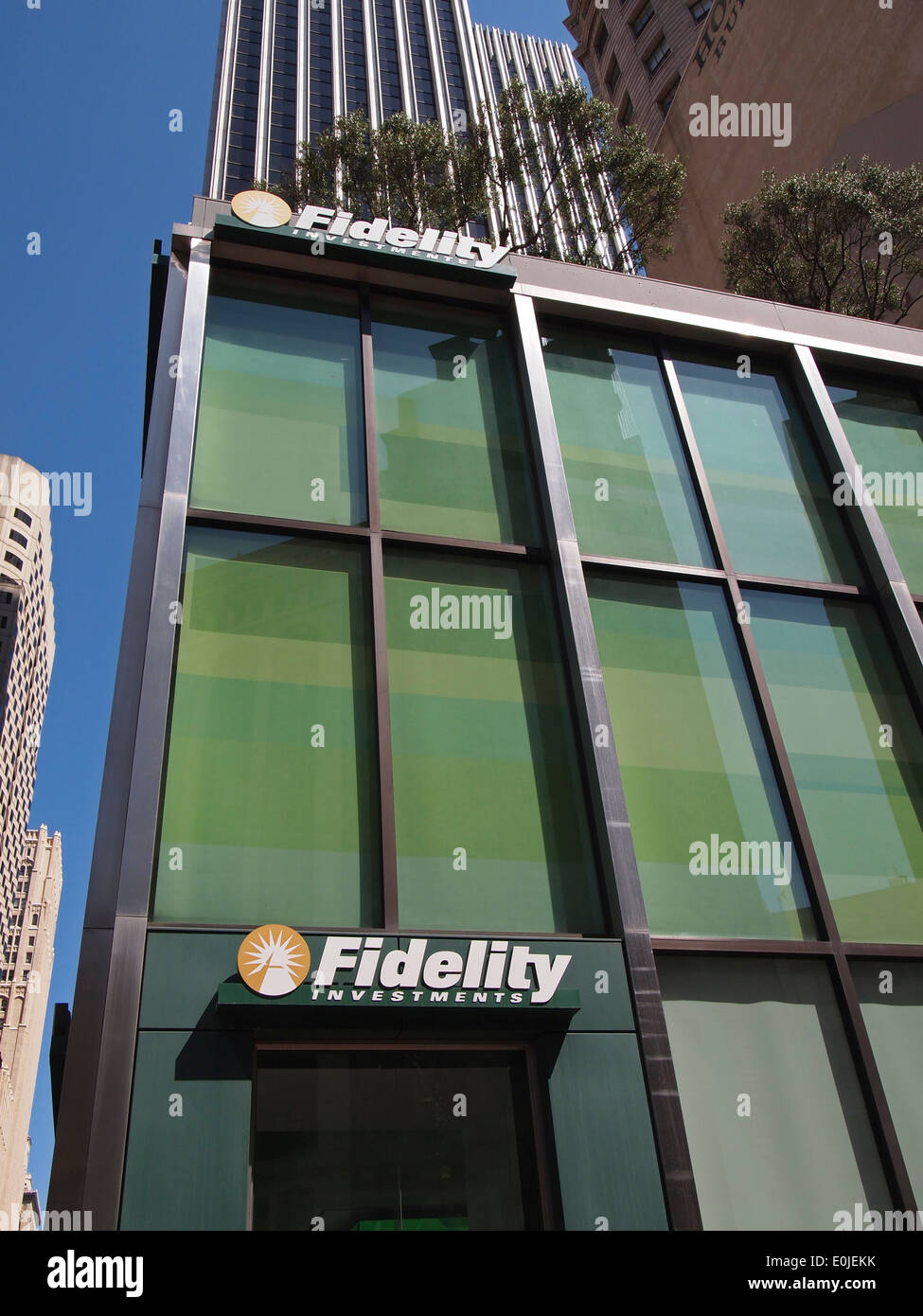 Fidelity Investments office San Francisco California USA Foto Stock