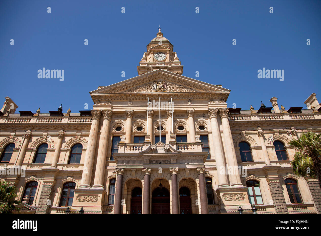 Cape Town City Hall in Città del Capo Western Cape, Sud Africa Foto Stock