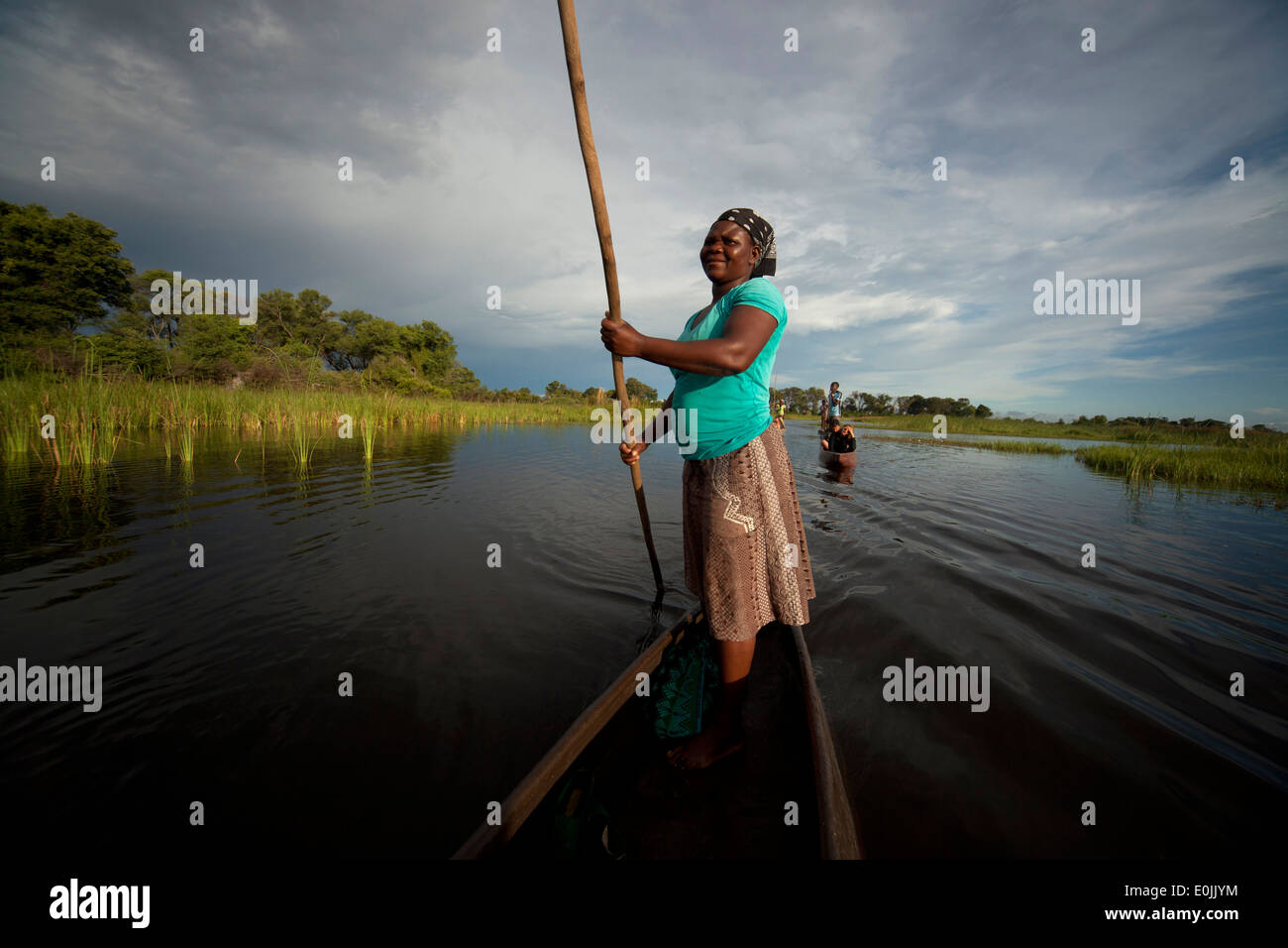 Okavango Delta, Botswana, Africa Foto Stock