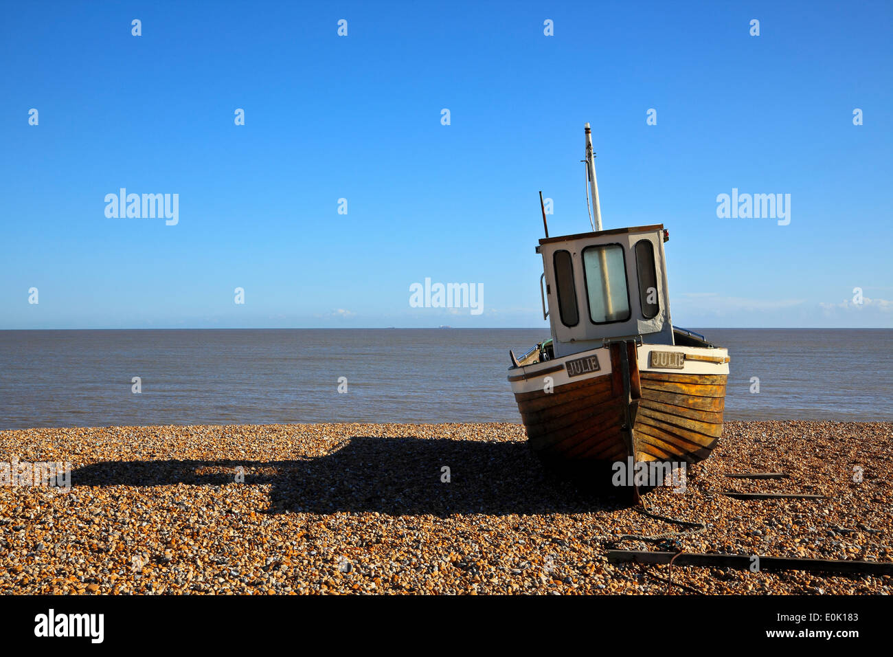 9447. Barca da pesca, Walmer, Kent Foto Stock
