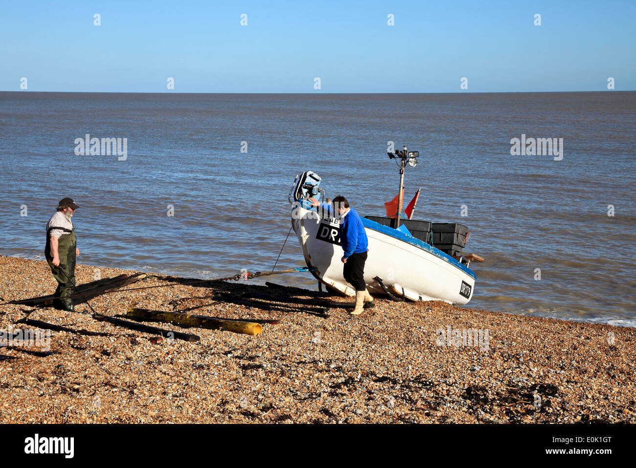 9458. Barca da pesca, trattare, Kent Foto Stock