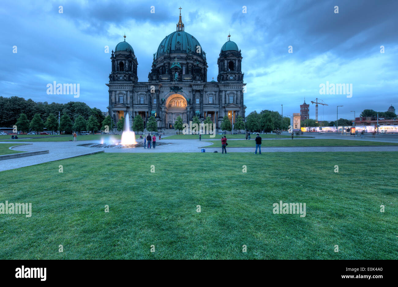 I cento anni della Cattedrale di Berlino (Berliner Dom) sull'Isola dei Musei. Foto Stock