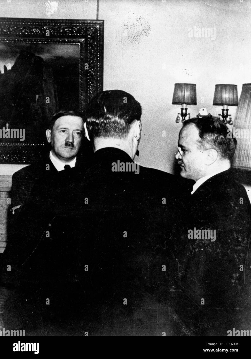 Adolf Hitler: Ascesa e caduta del partito nazista Foto Stock