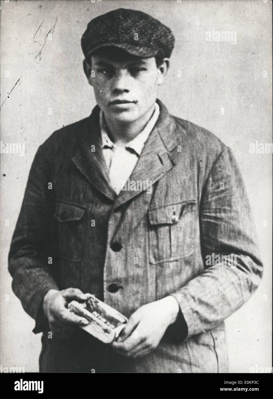 Sett. 09, 1933 - Marius Van Dar Lubbe, il comunista olandese, che è quello di essere provato a Liepzig, per l'impostazione di fuoco al Reichstag. Egli Foto Stock