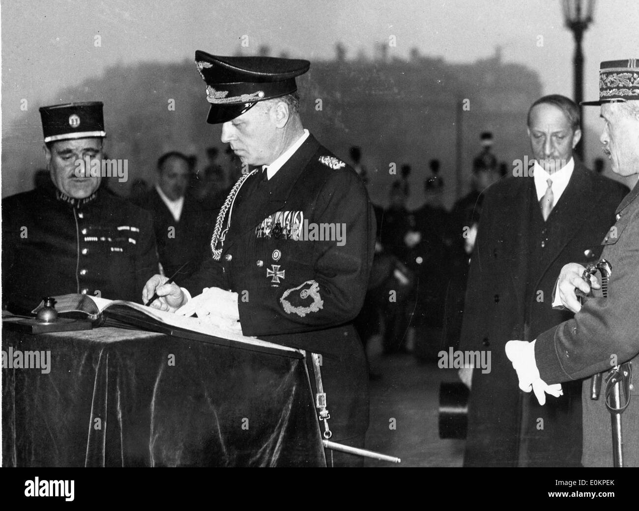 Leader nazista Joachim von Ribbentrop Foto Stock