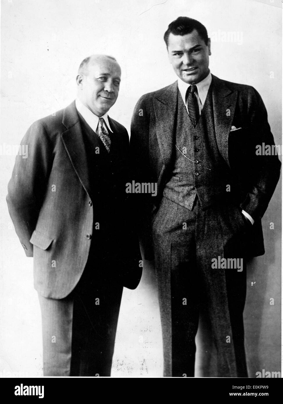 Jack Boxer 'Manassa Mauler" Dempsey in New York Foto Stock