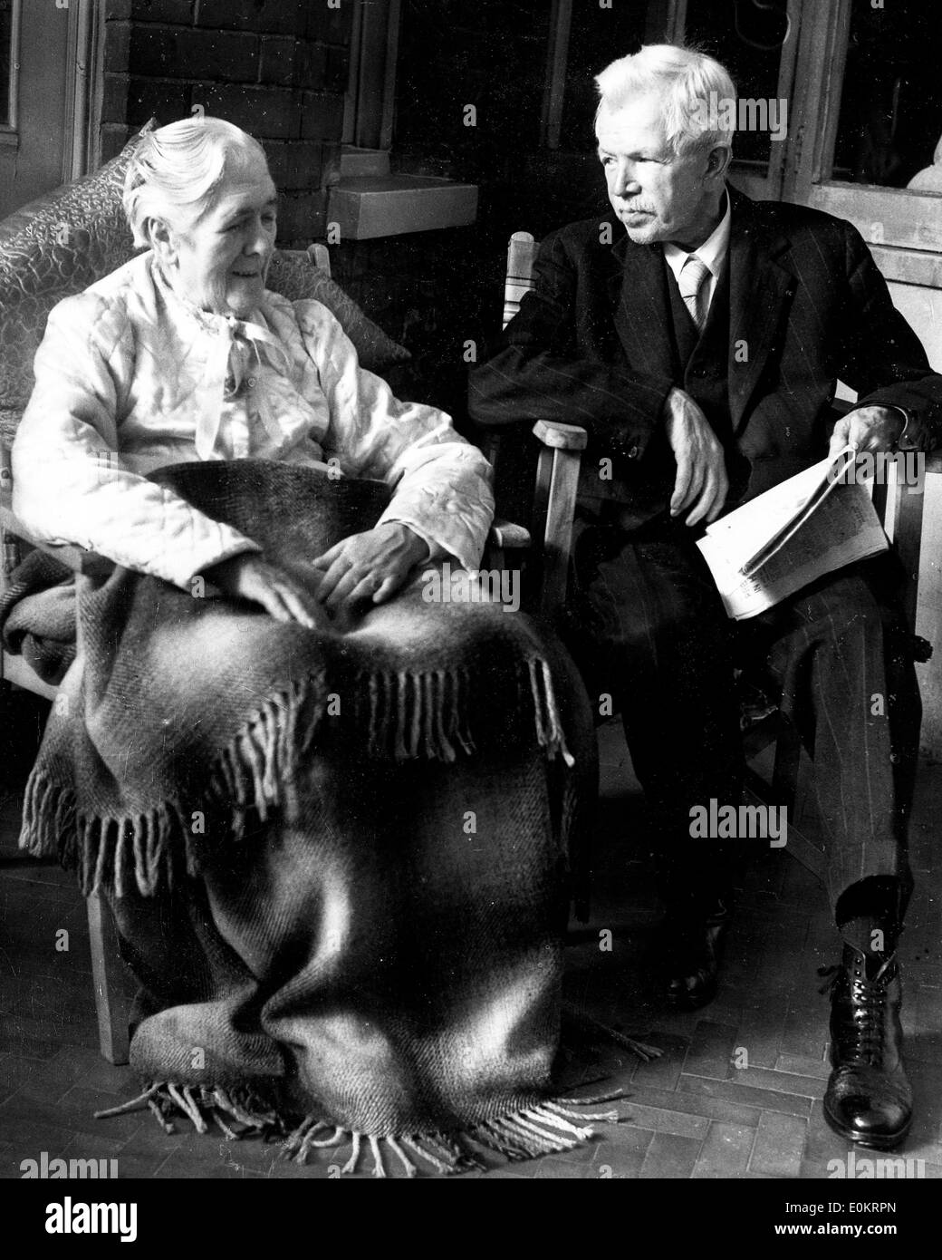 Jun 18, 1947 - Londra, Inghilterra, Regno Unito - File (foto) John ROBERT CLYNES era un British sindacalista e il lavoro politico del partito. Foto Stock