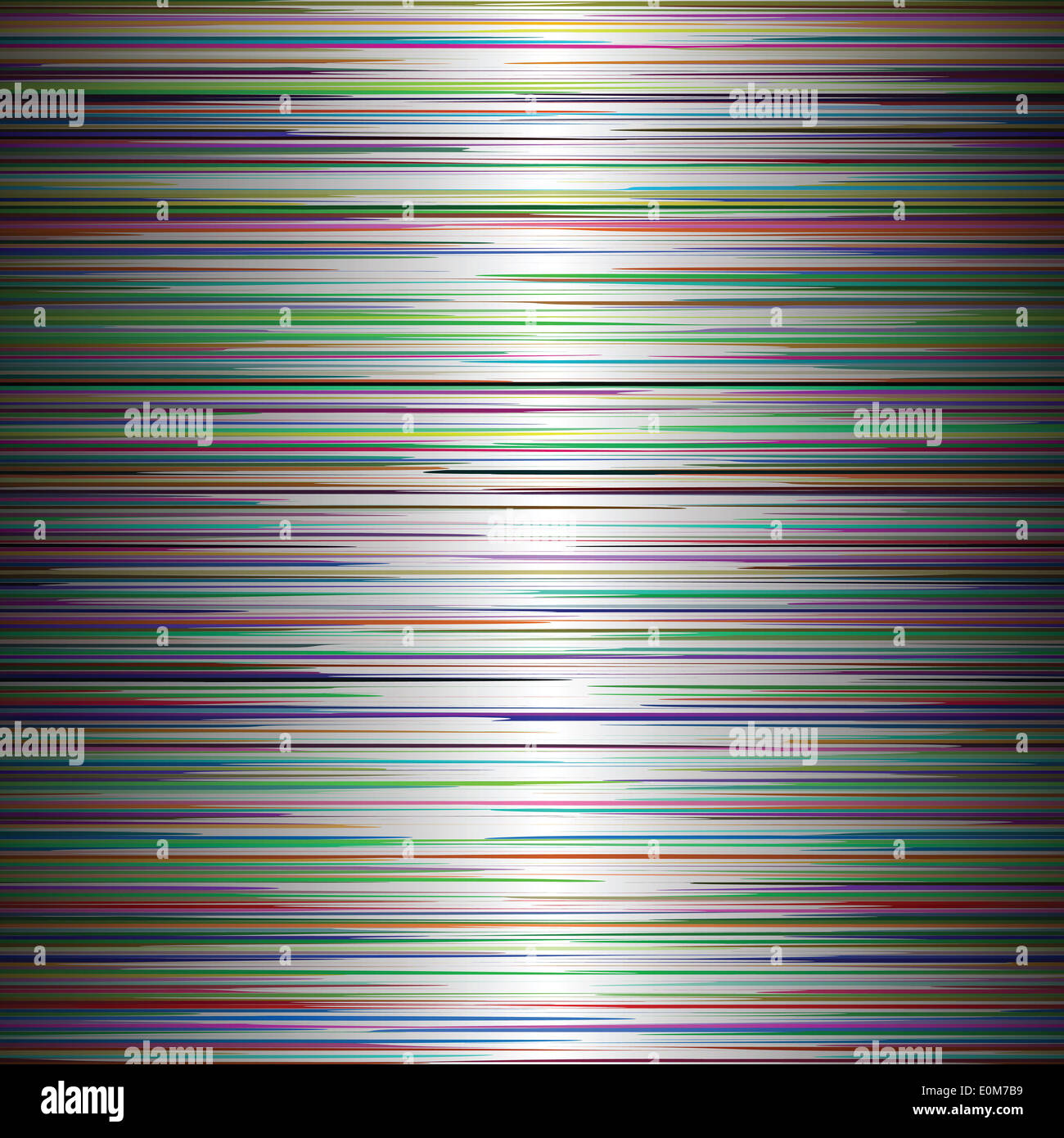 Illustrazione colorata con linee sfondo per il vostro design Foto Stock