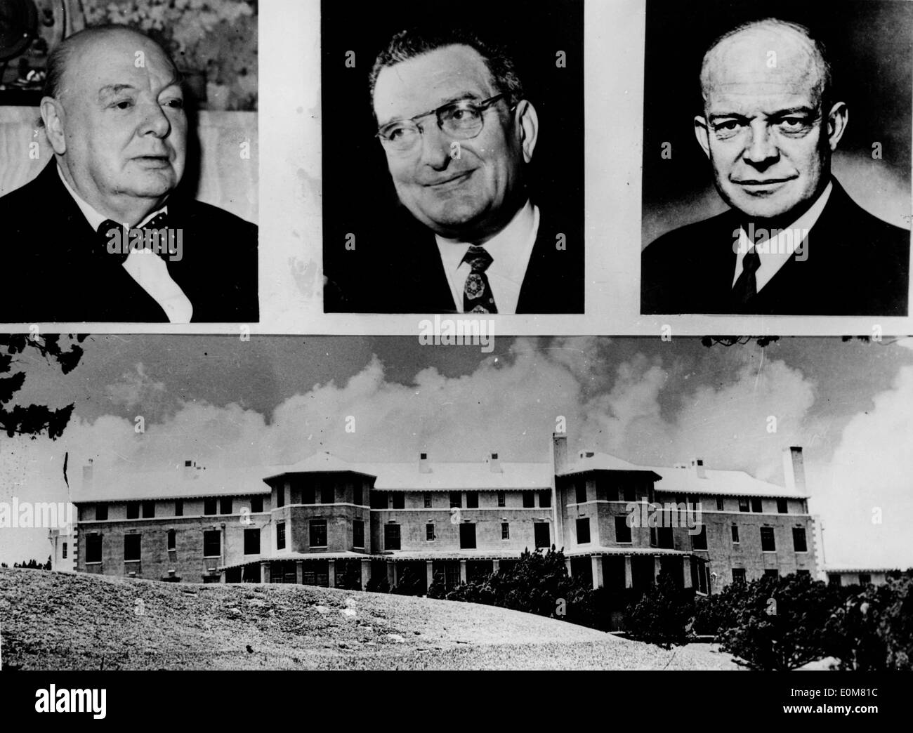 Ritratti dei " tre grandi " membri Foto Stock