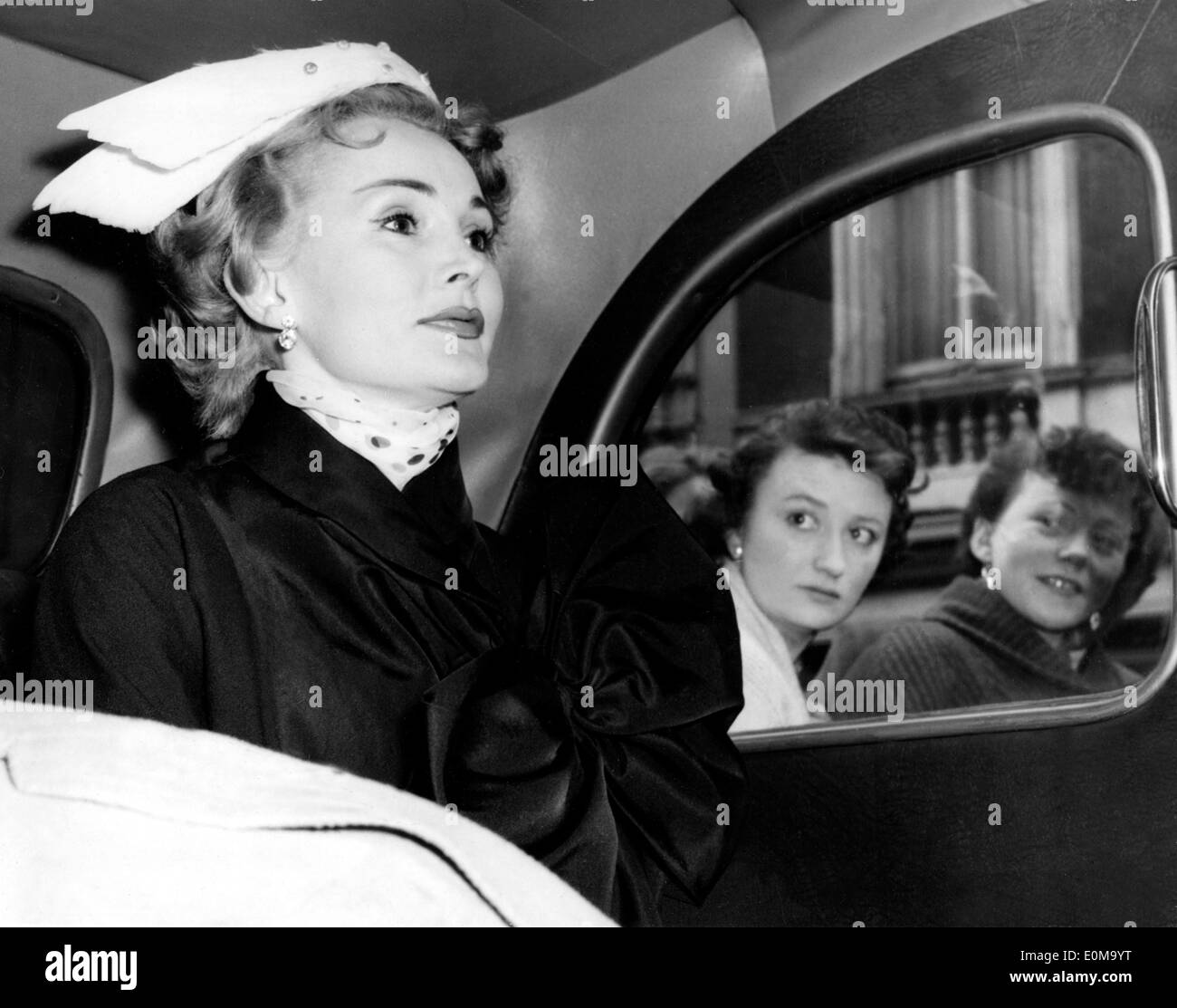 Ventole in soggezione come Zsa Zsa Gabor rigidi mediante Foto Stock