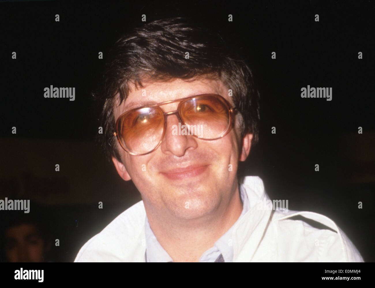 SIMON BATES inglese DJ circa 1985 Foto Stock