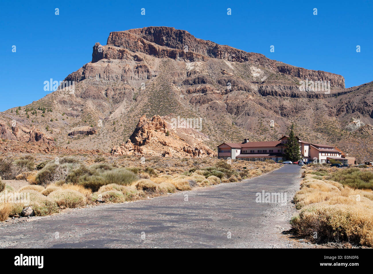 Parador del Teide nel Parco Nazionale del Teide, Tenerife, Spagna. Foto Stock