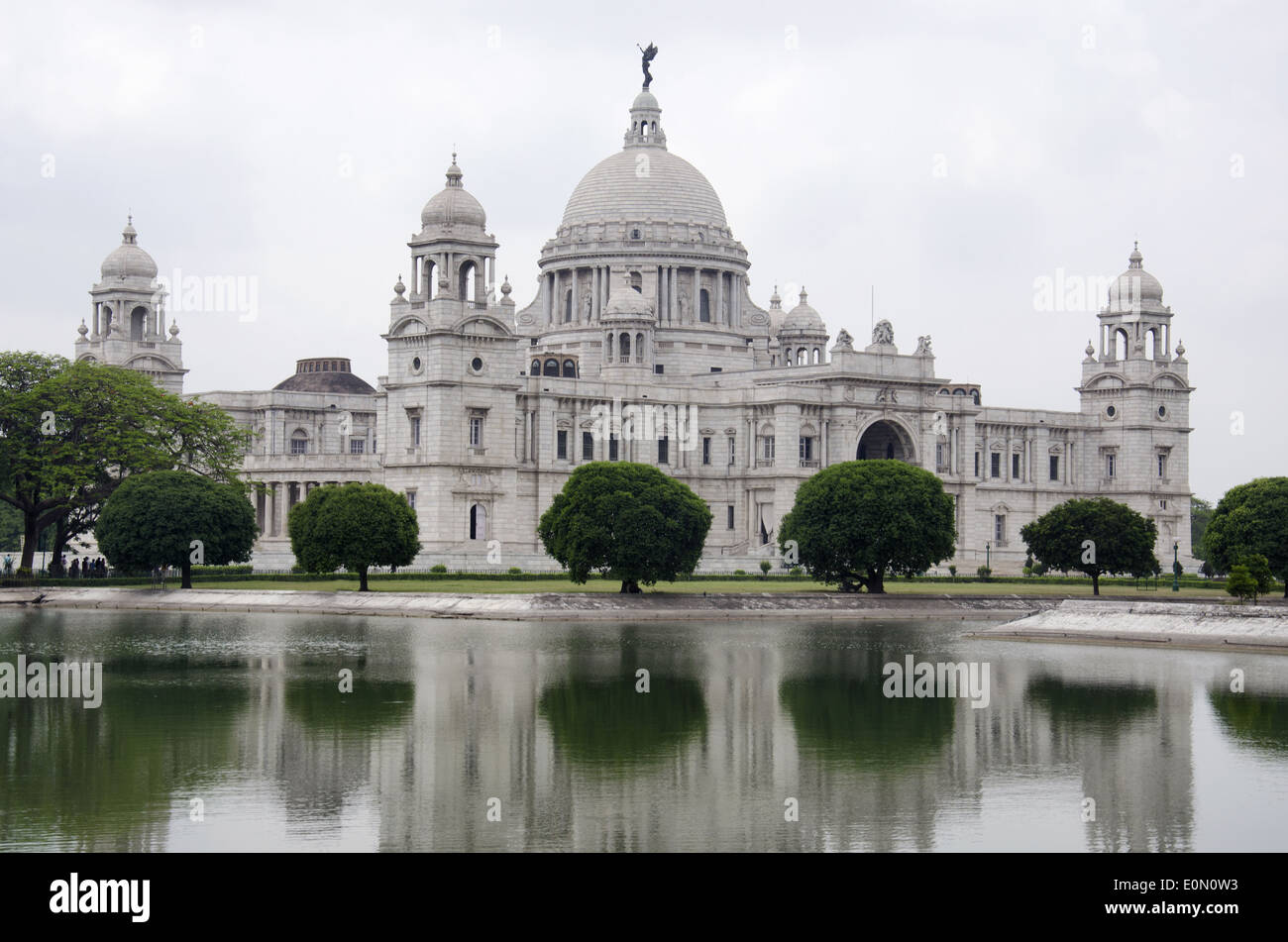 Victoria Memorial, Calcutta, West Bengal, India Foto Stock