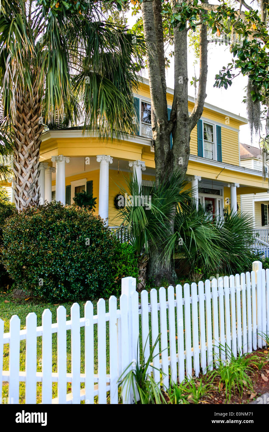 Rudolph Riggins House a San Marys town, Georgia Foto Stock