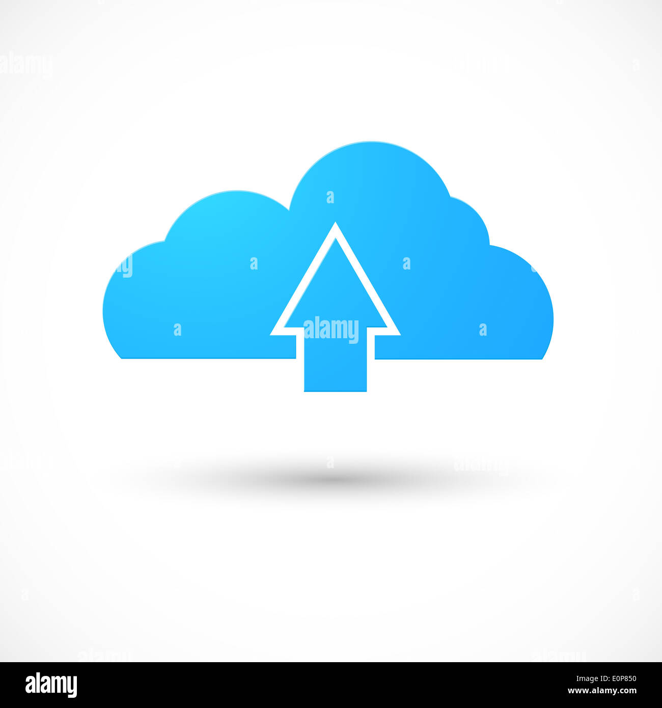 Il cloud computing icona Foto Stock