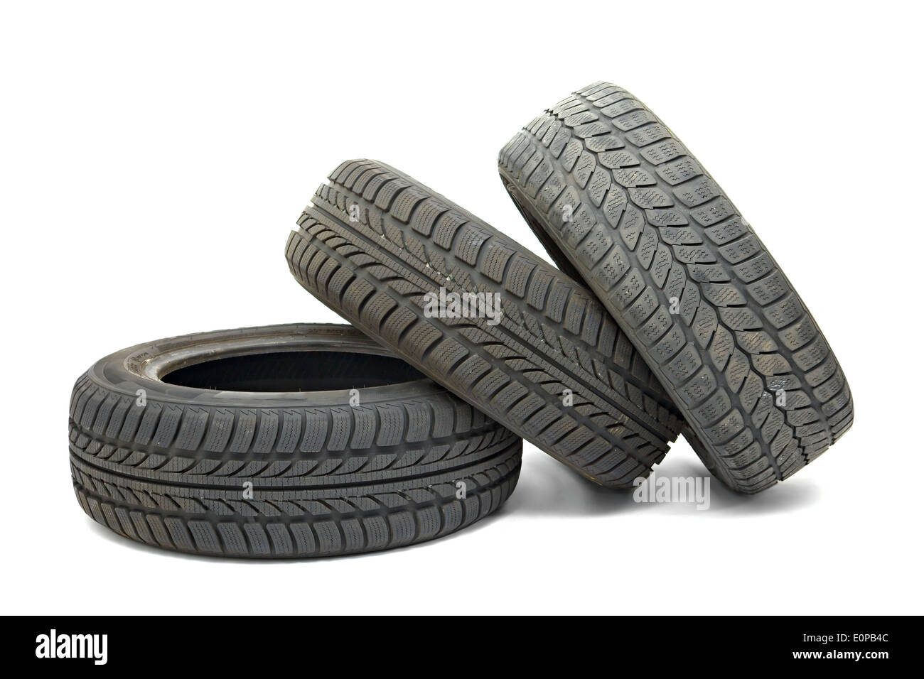 Set di pneumatici Foto Stock