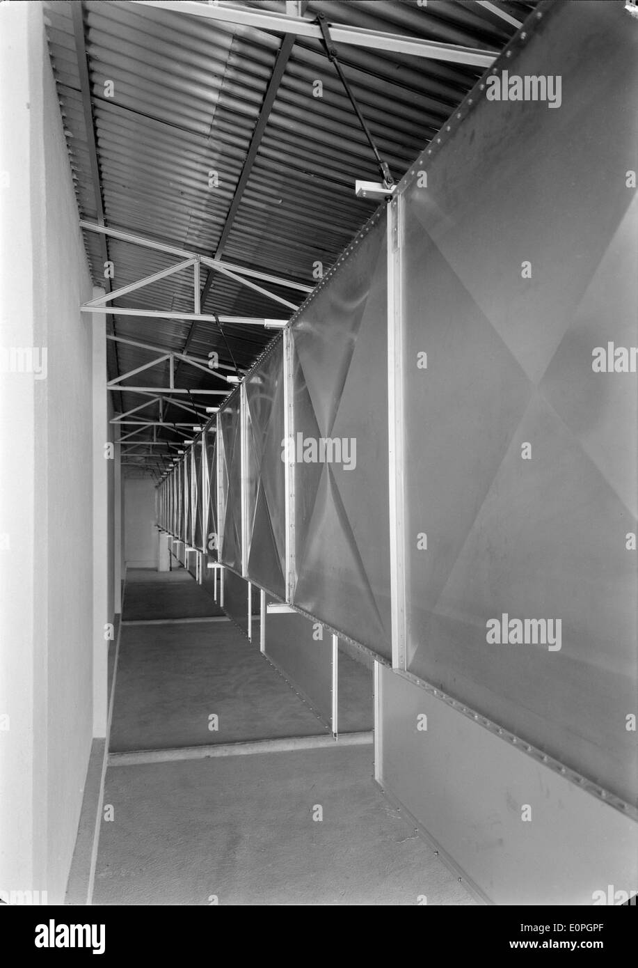 Le antenne RARET (radio Free Europe) di Salvaterra de Magos, in Portogallo, facevano parte delle operazioni di supporto alle trasmissioni radiofoniche nell'Europa orientale. Il Comitato Nazionale per un'Europa libera ha svolto un ruolo significativo nelle trasmissioni radio, tra cui radio Europa Livre, che ha fornito notizie e informazioni durante l'era della Guerra fredda. Foto Stock