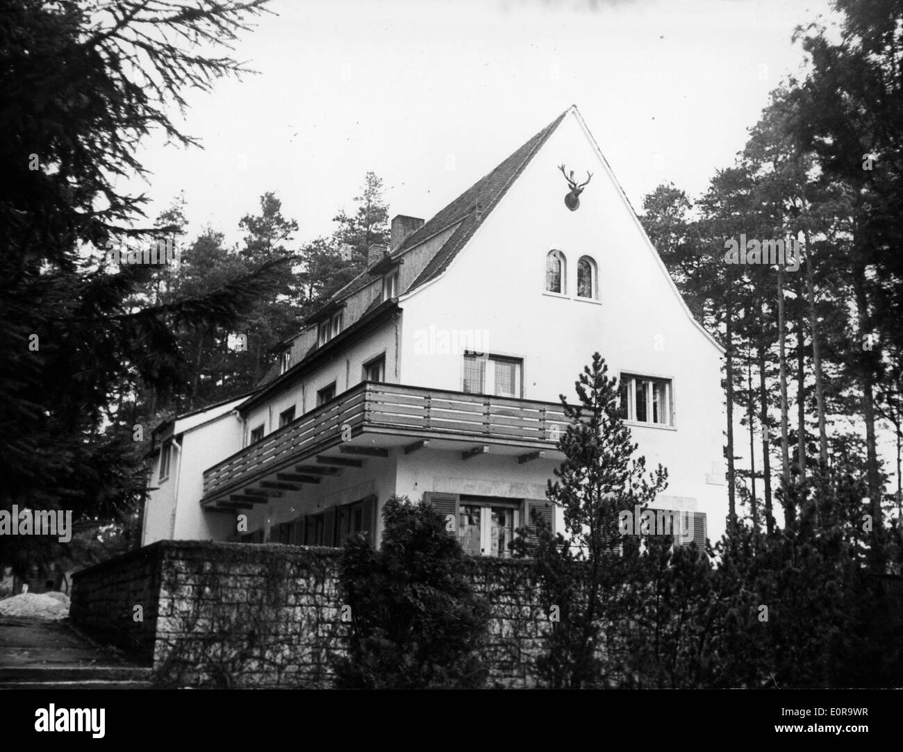 Il "castello di caccia" dell'ex Reichsmarshall Hermann Goering Foto Stock