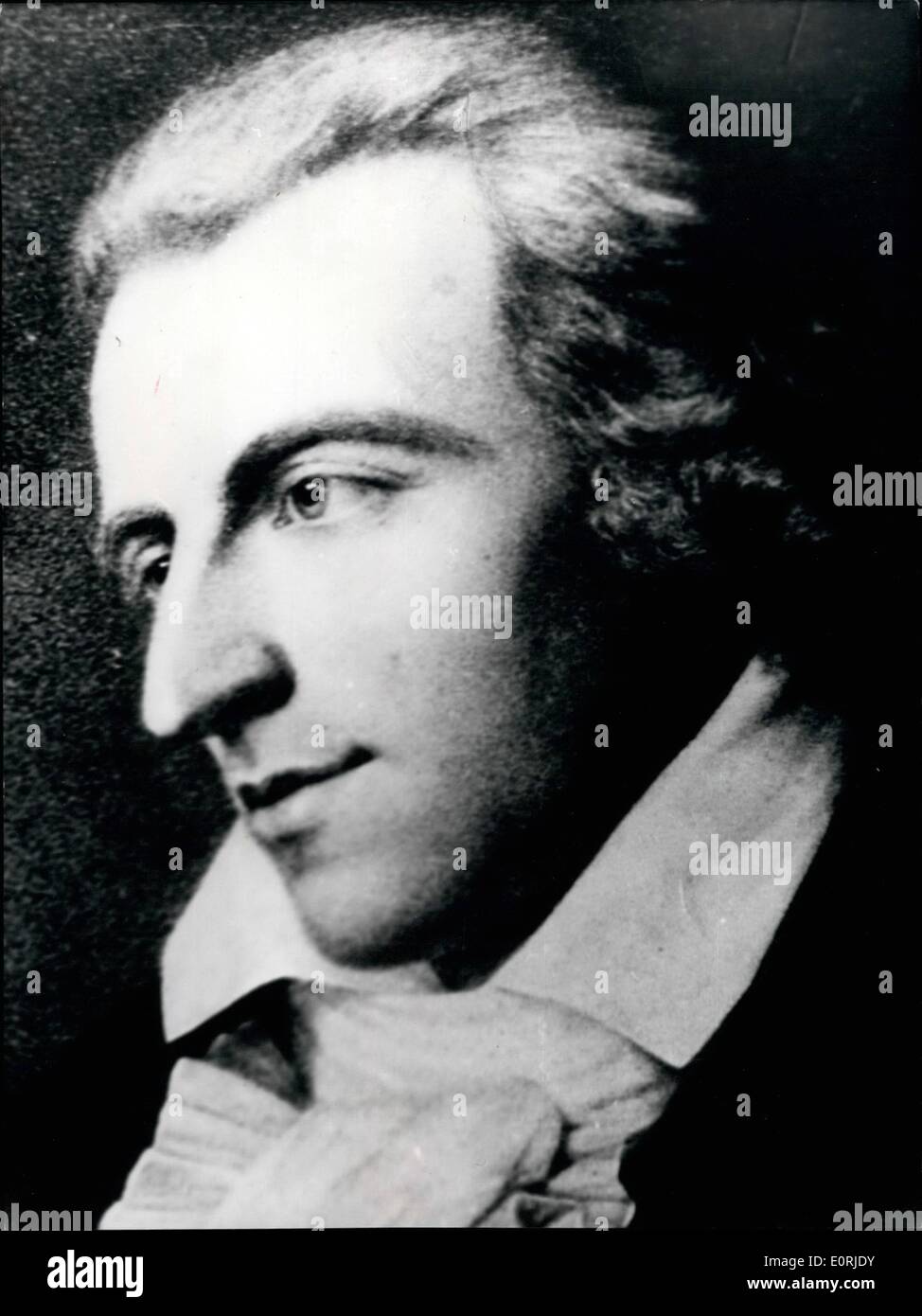 Ottobre 10, 1959 - 200th, il compleanno di Friedrich von Schiller: Su nov. 10th, 1759, il grande poeta tedesco Friedrich von Schiller è stato Foto Stock