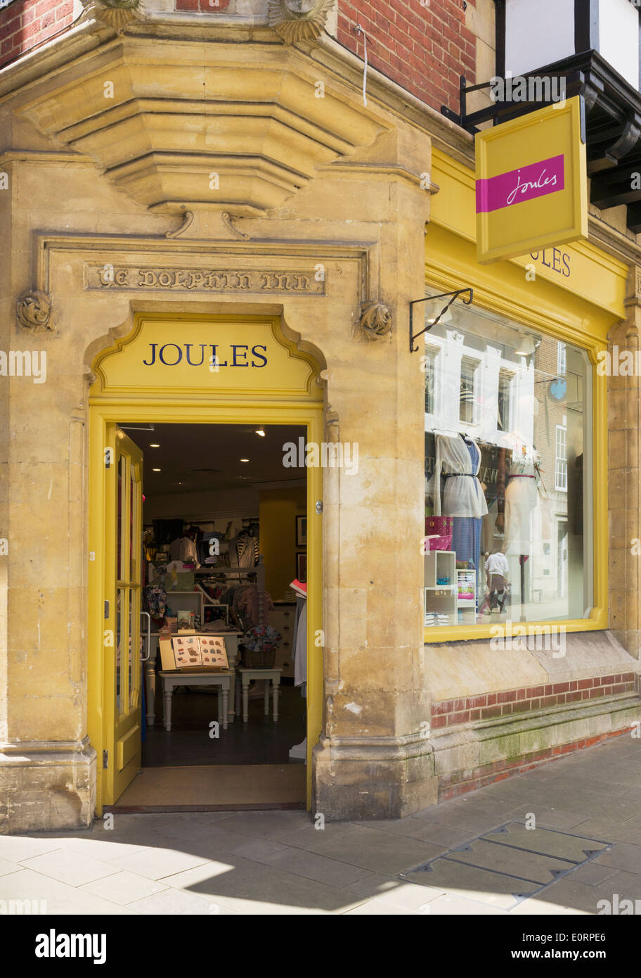 Joules catena di abbigliamento store, England, Regno Unito Foto Stock Joules catena di abbigliamento store, England, Regno Unito Foto Stock