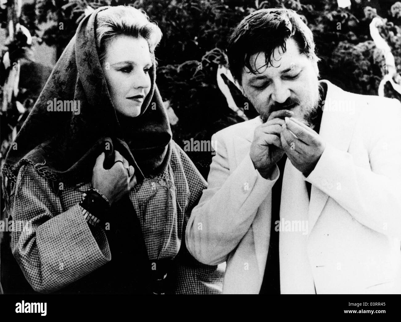 Attore Rainer Fassbinder nella scena del film Foto Stock