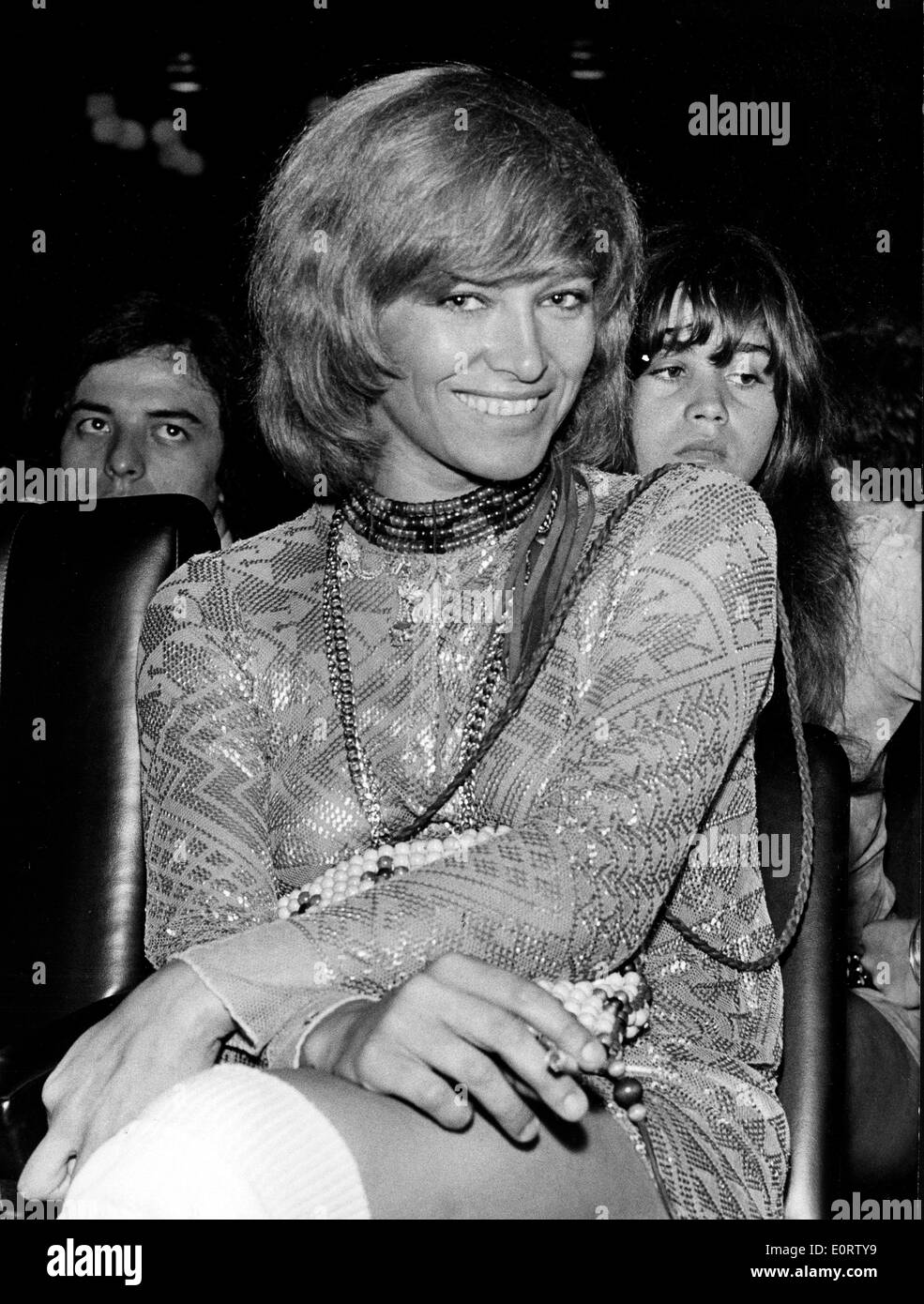 L'attrice Nathalie Delon partecipa a un evento Foto Stock