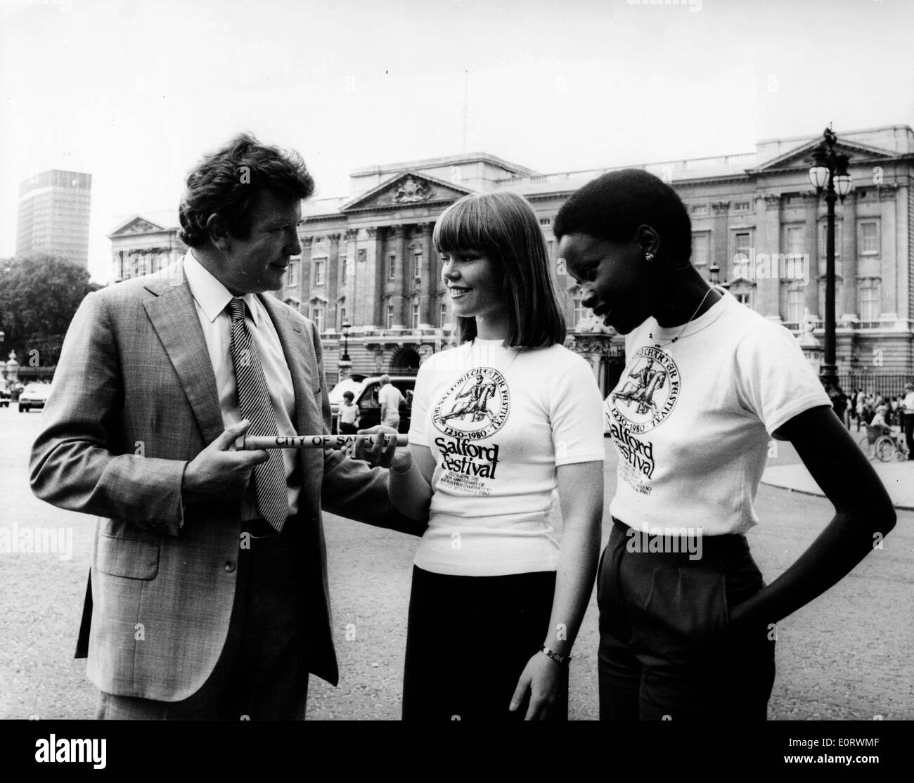 Attore Albert Finney a Salford Festival Foto Stock