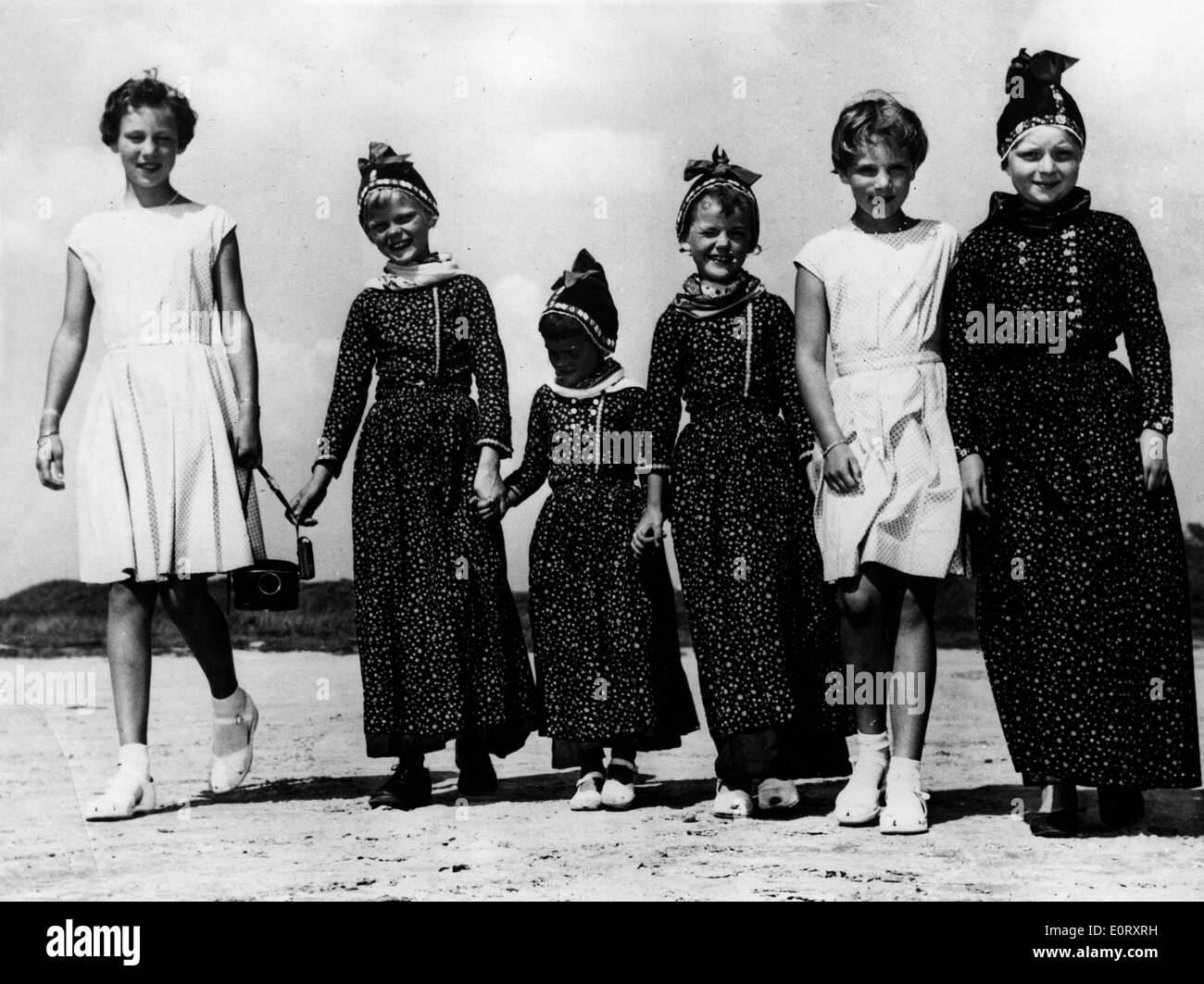 Regina Anne-Marie e principessa Benedikte in vacanza Foto Stock