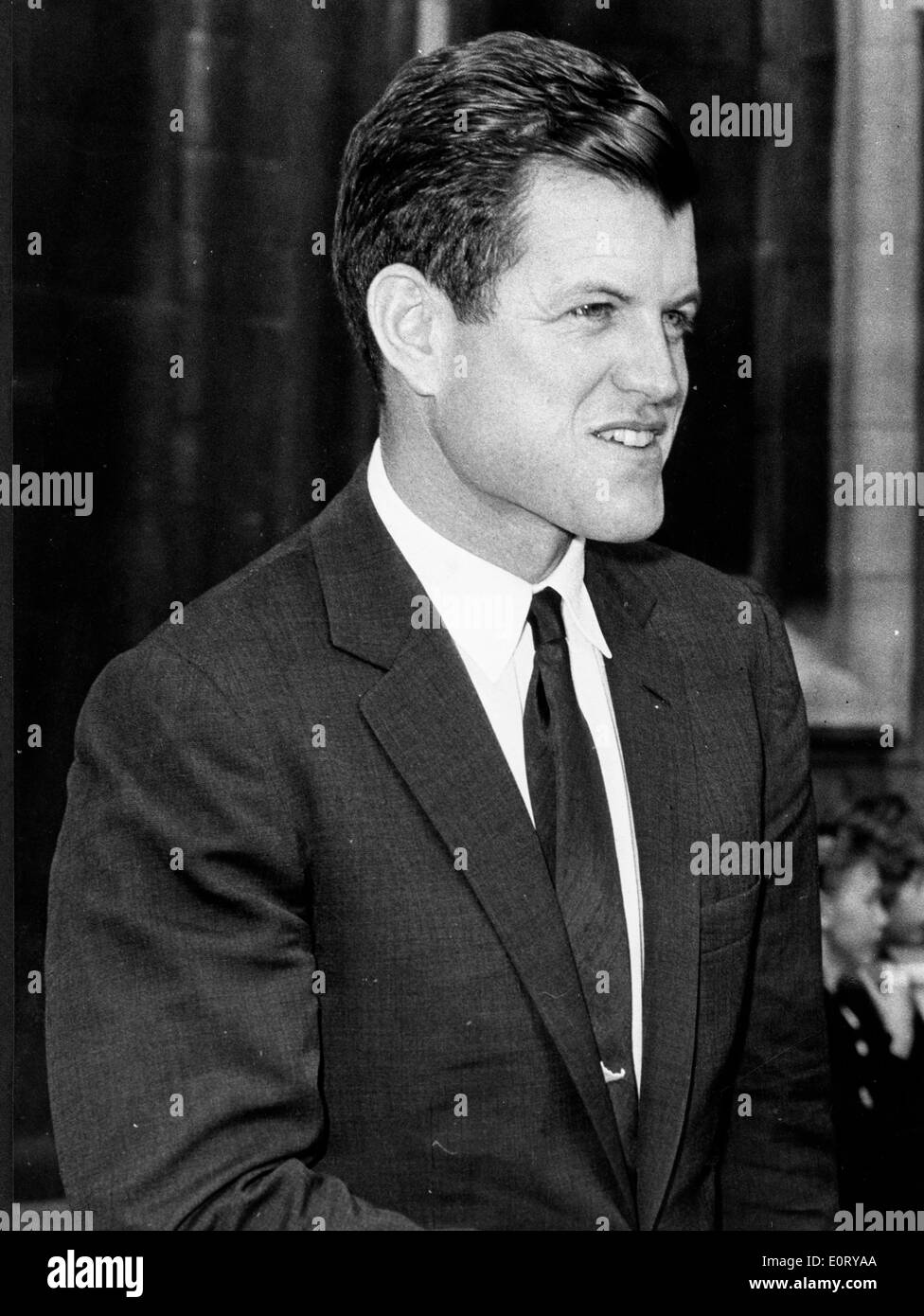 Il senatore Edward Kennedy accetterà presidenziale Foto Stock