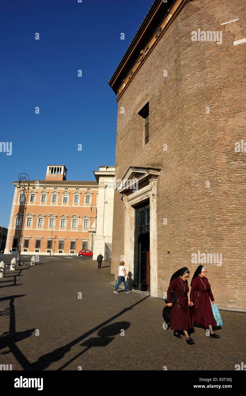 Italia, Roma, San Giovanni in Laterano, Battistero Lateranense, battistero Foto Stock