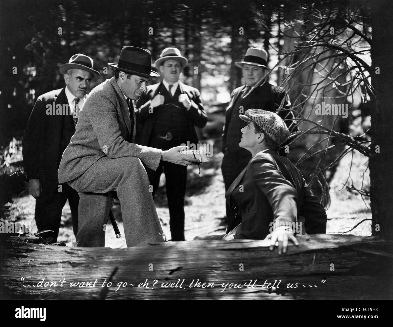 Irving Pichel (L) & Phillips Holmes (R), sul set del film "una tragedia americana', 1931 Foto Stock