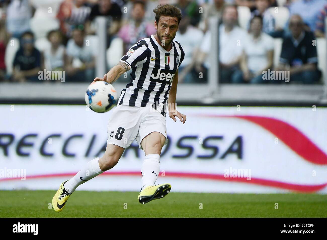 Torino, Italia. 18 Maggio, 2014. Di calcio della Serie A. La Juventus v Cagliari. Claudio Marchisio Juventus © Azione Sport Plus/Alamy Live News Foto Stock