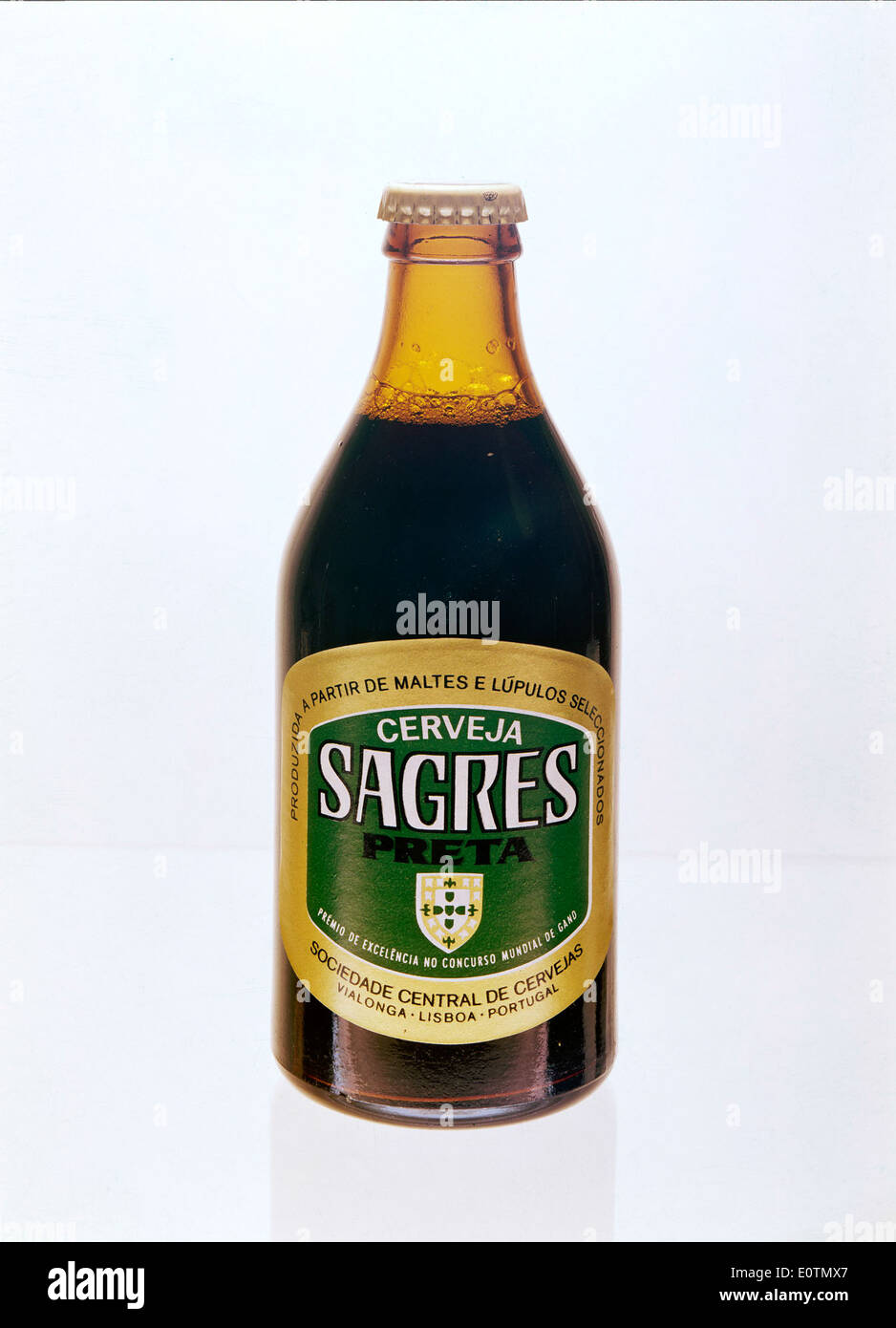 Cerveja Sagres Portogallo Foto stock - Alamy