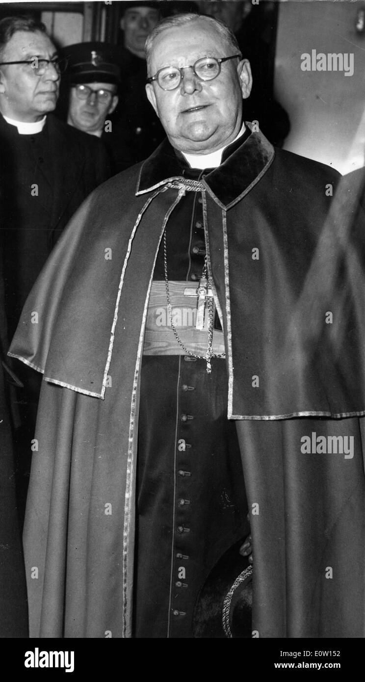 Il Cardinale William Godfrey vestito di vesti Foto Stock