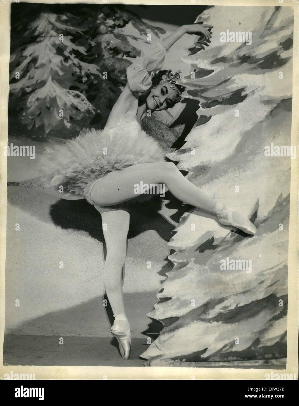 Il 12 Dic. 1960 - ripassando ''Lo schiaccianoci" - presso la sala del festival. prove per il balletto di Tchaikovsky ''lo schiaccianoci" erano Foto Stock