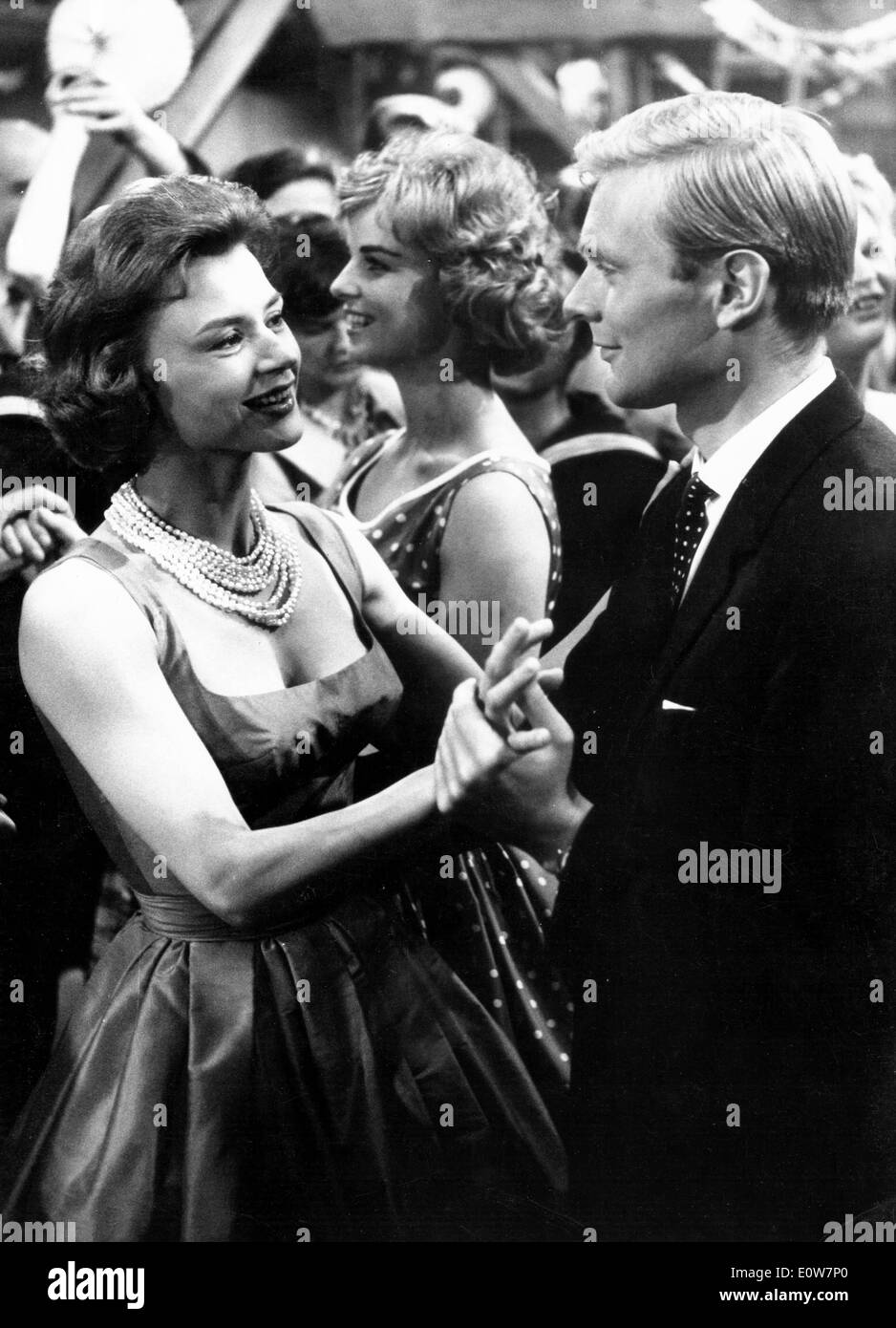 Harriet Andersson e Helmut Griem co-star in film Foto Stock