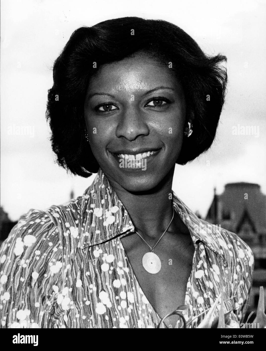 Cantante Natalie Cole Foto Stock