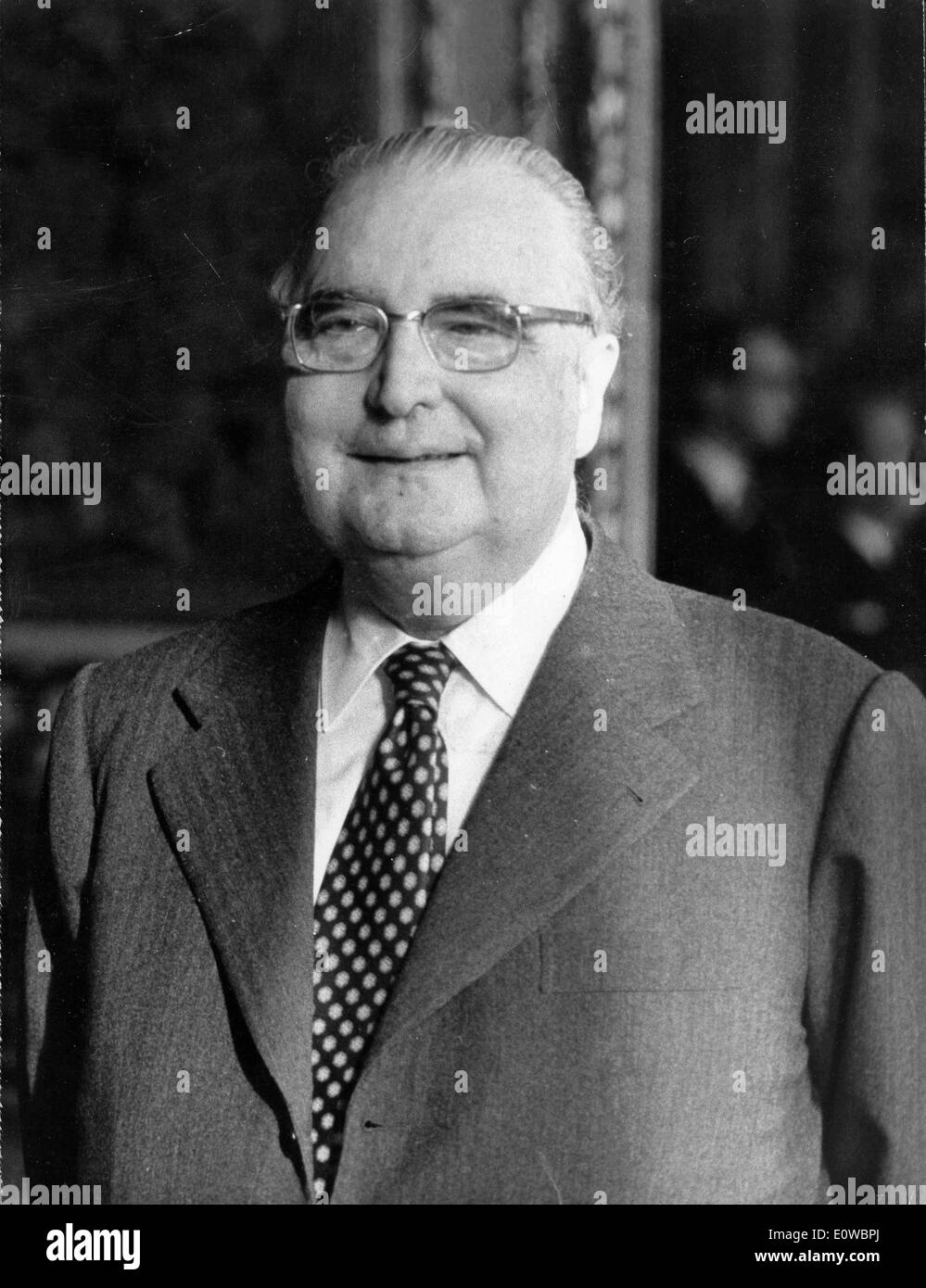 Candidato Georges Pompidou Foto Stock
