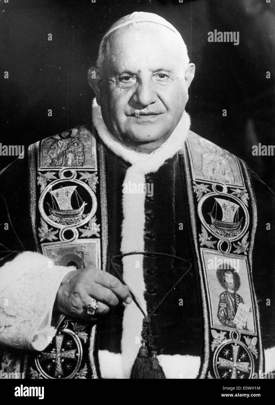 Ritratto del 261Papa Giovanni XXIII Foto Stock