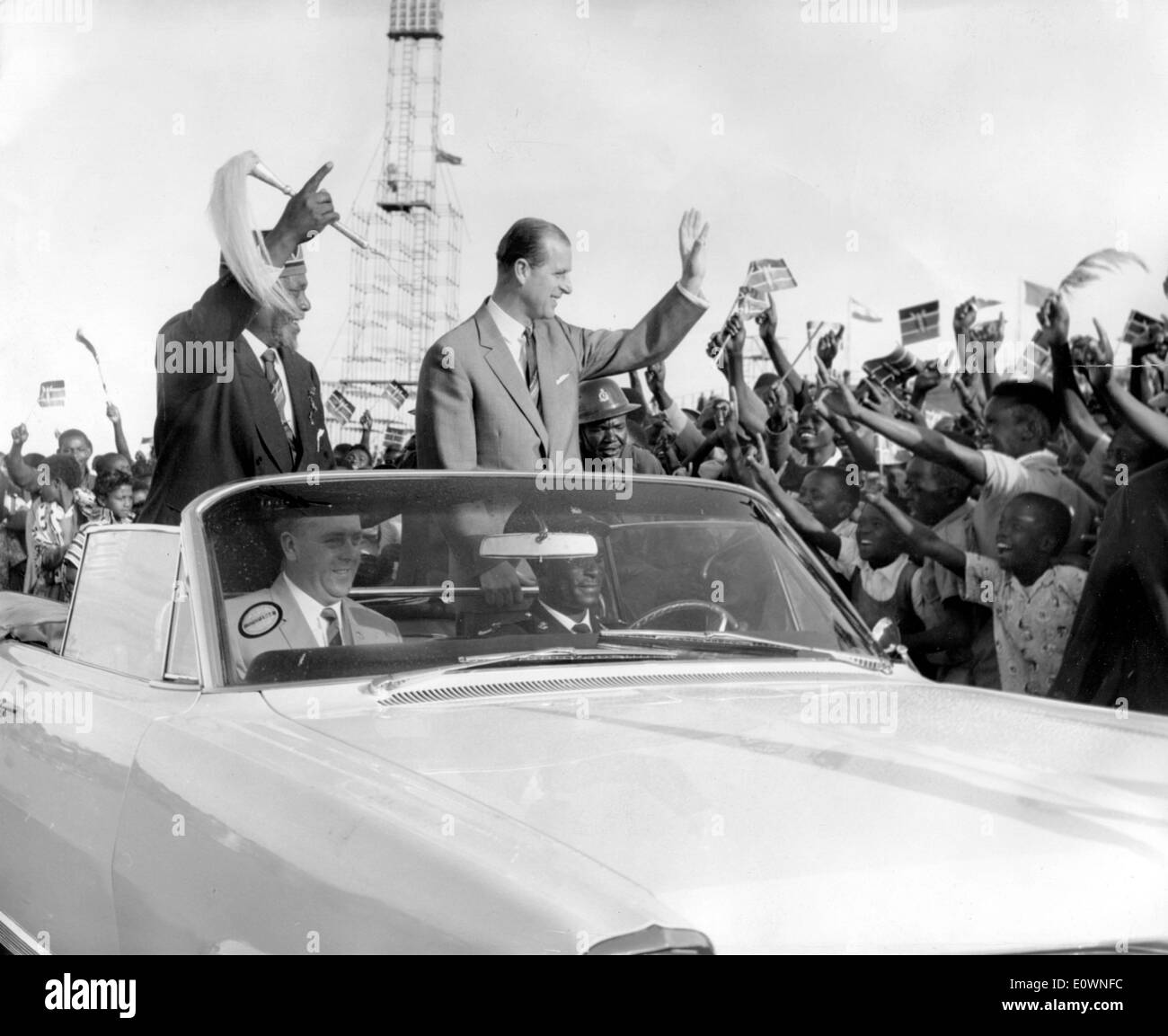 Il principe Filippo celebra il Kenya l'indipendenza Foto Stock