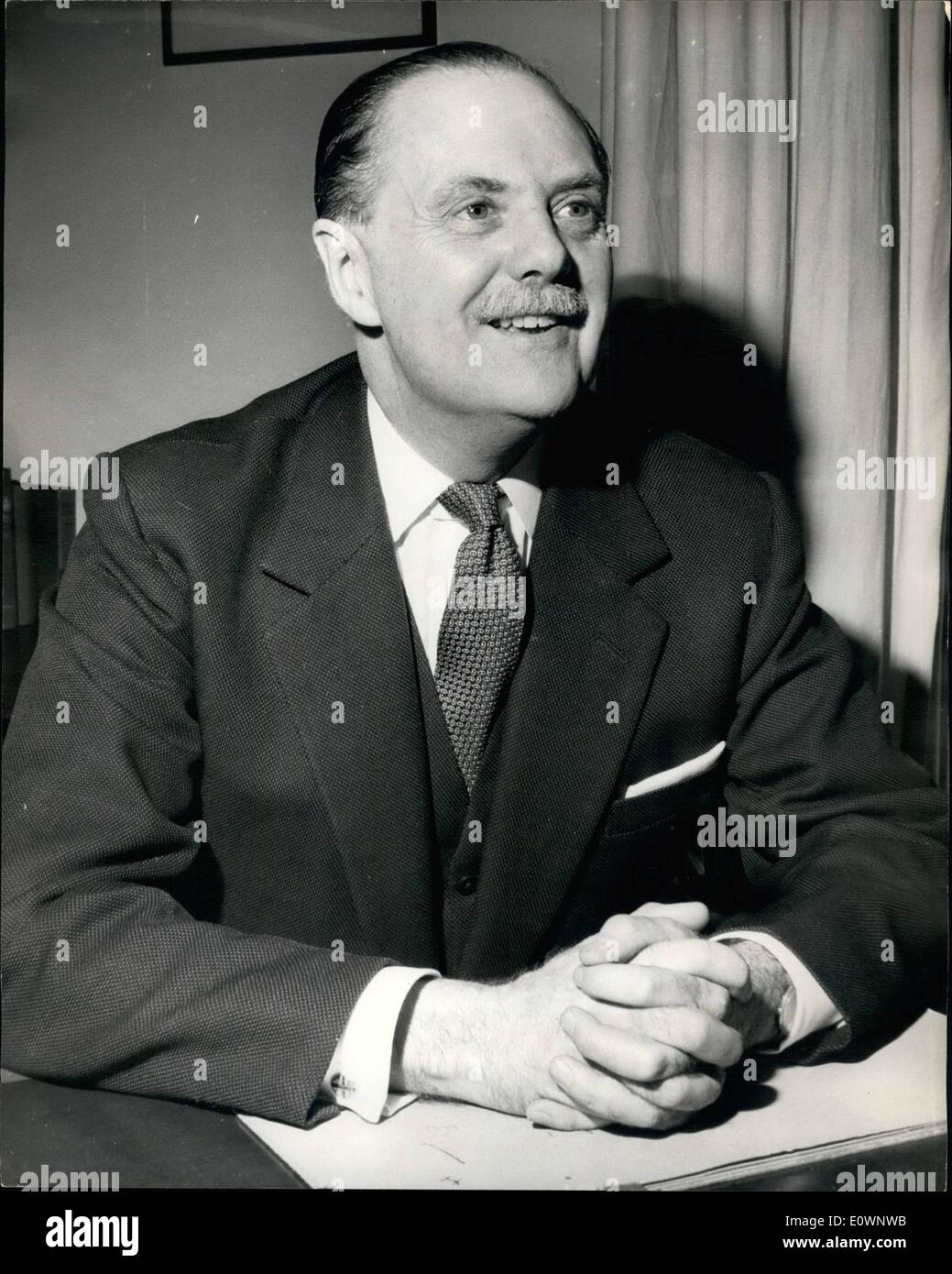 Gen 01, 1964 - Nuovo Ambasciatore britannico in Messico, il sig. N.J.A. Cheetham; il sig. N.J.A. Cheetham C.M.G. che è stato nominato come il Foto Stock