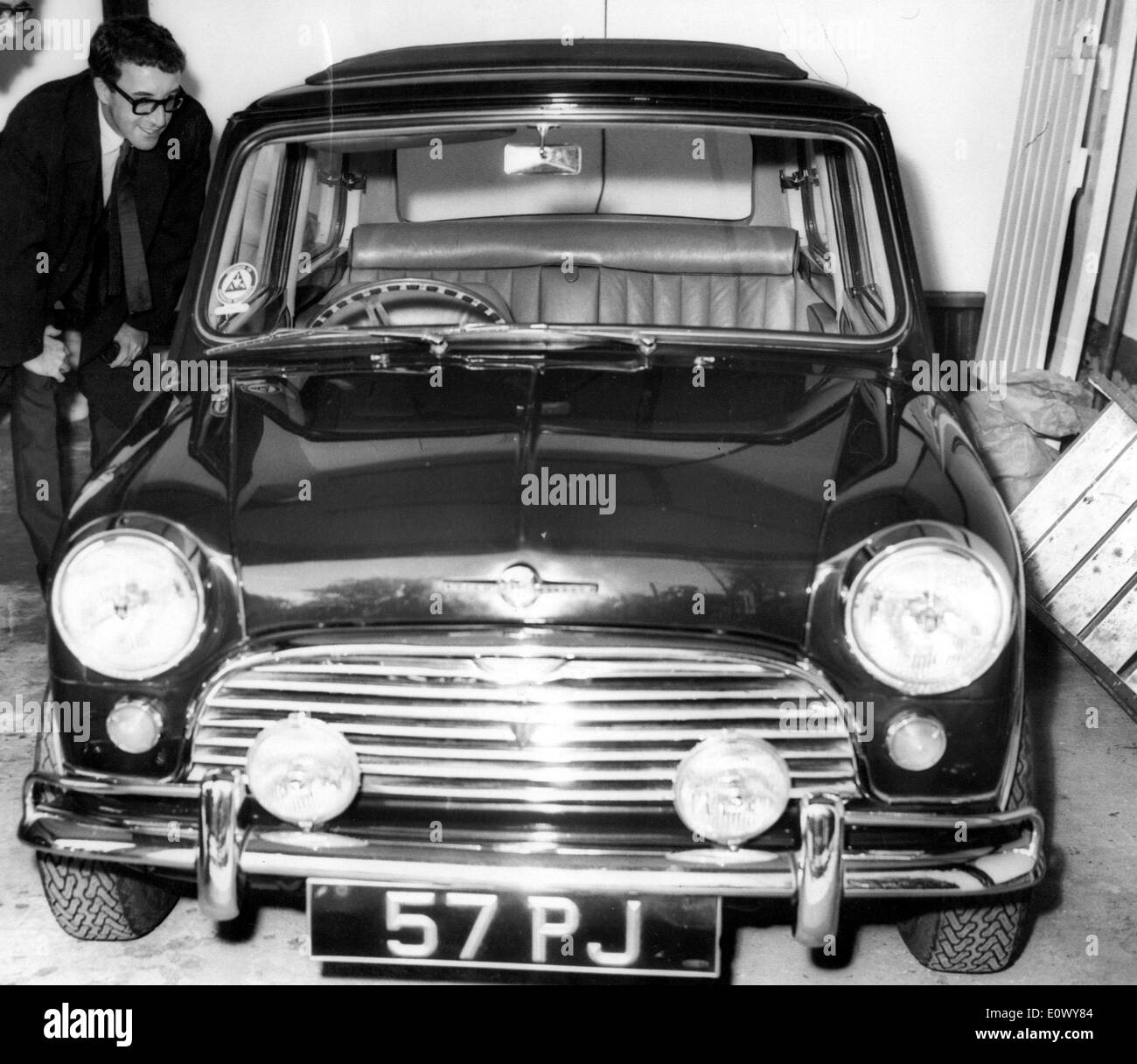 Attore Peter Sellers ritorna a Londra Foto Stock